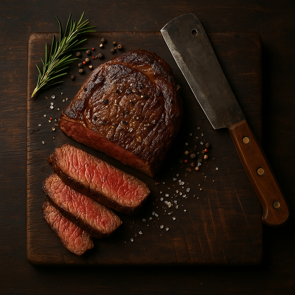 Saftiges Steak mit Kräutern – Fleischgerichte