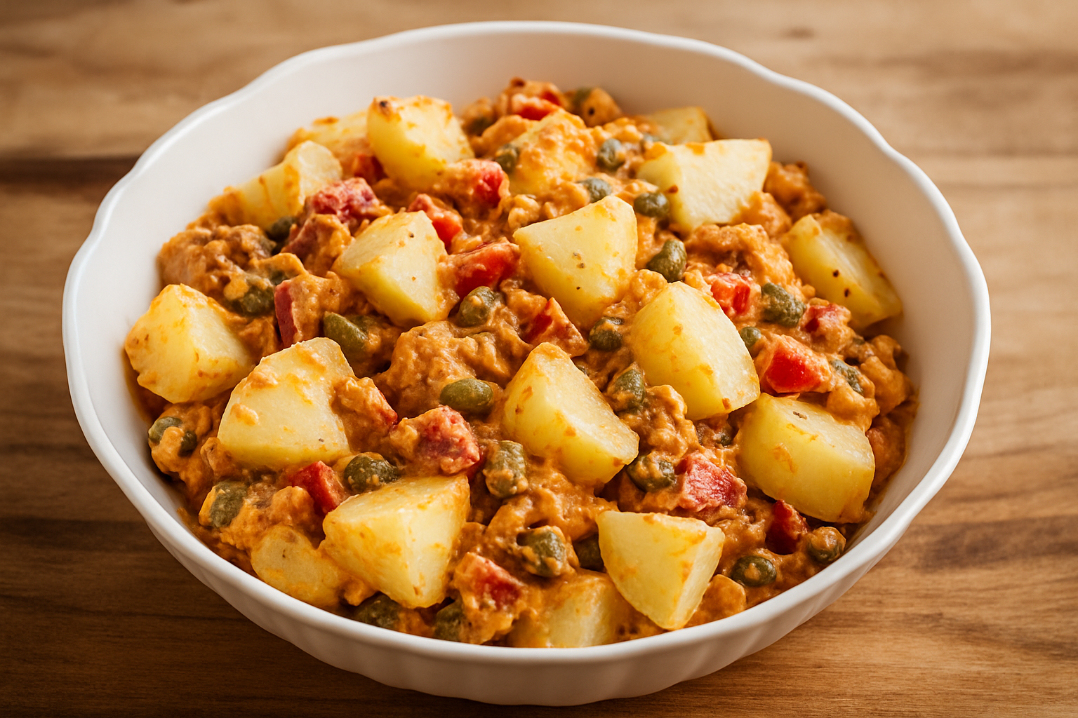 Reichhaltiger Salat oder Bowl mit vielen Zutaten