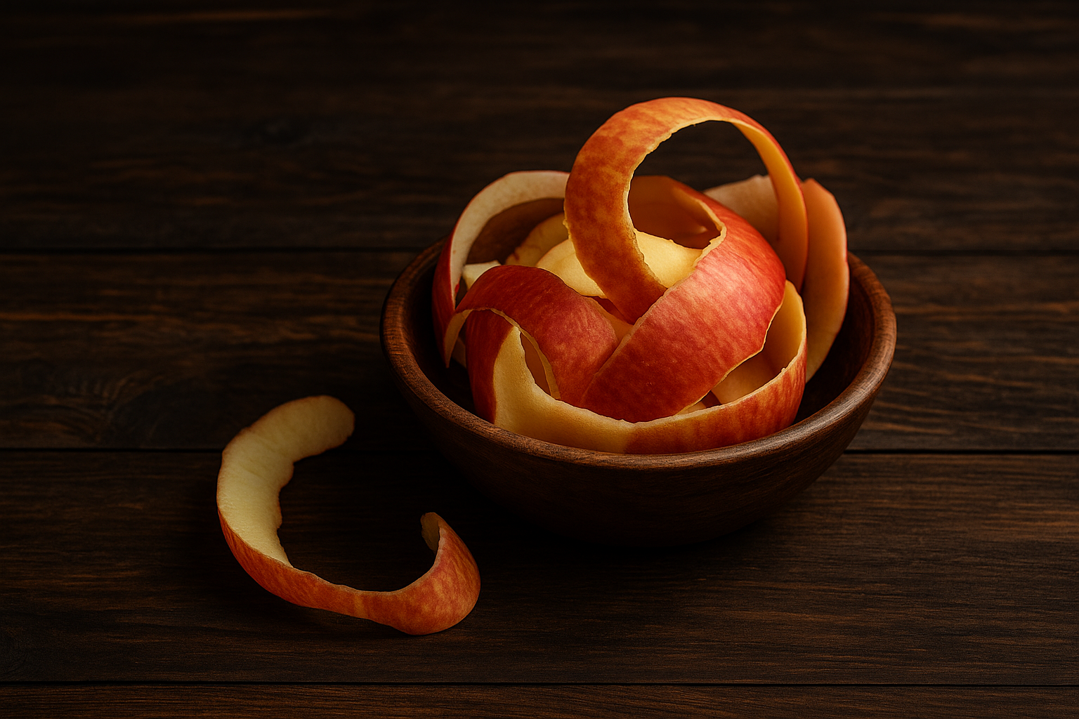 Apfelschalen – Pflege, Tee, Pulver & Haushalt