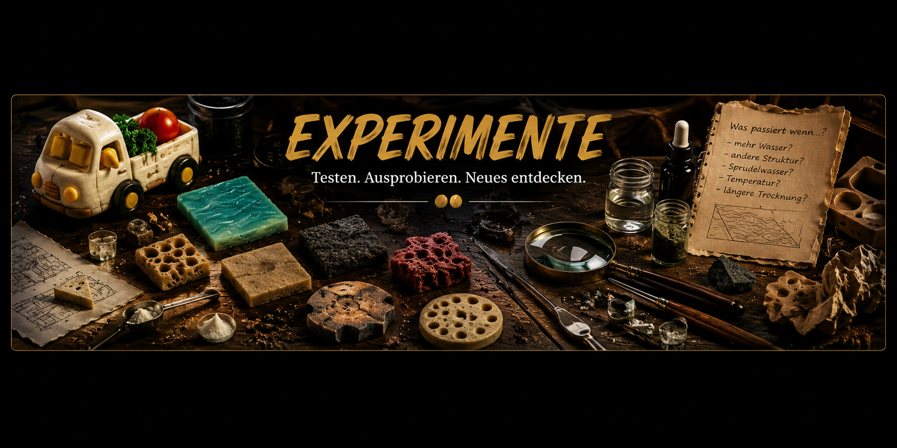 Egg-Arts Experimente – Tests, Ideen und neue Techniken