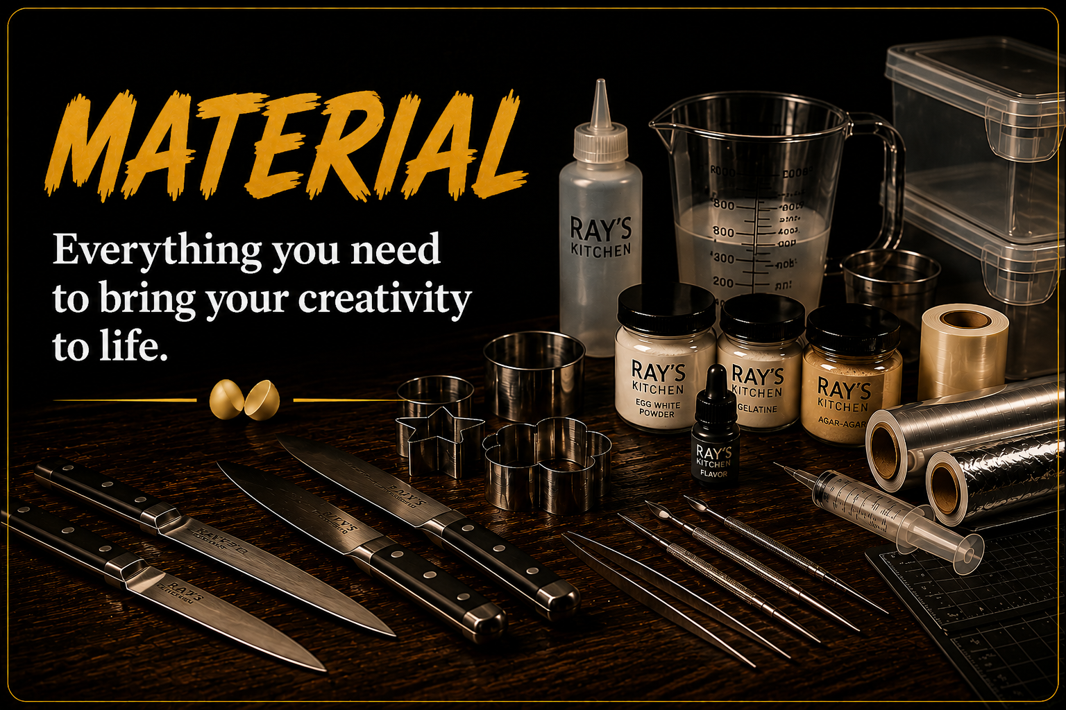 Material & Werkzeuge für Egg-Arts