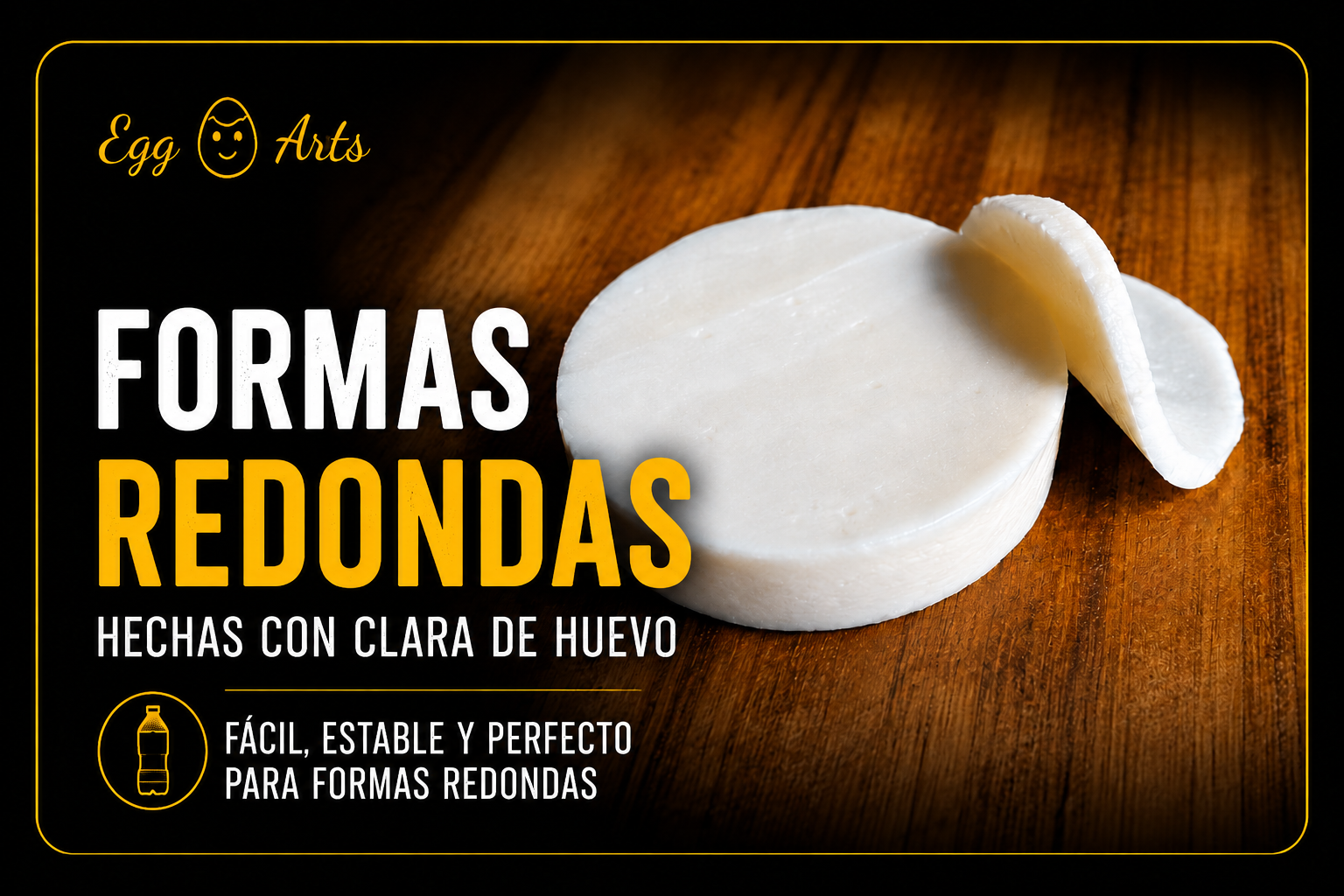 Formas Redondas con PET para Egg-Arts