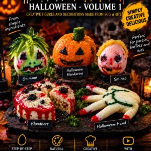 Egg-Arts Halloween – Volume 1: Creative Figures and Decorations Made from Egg White